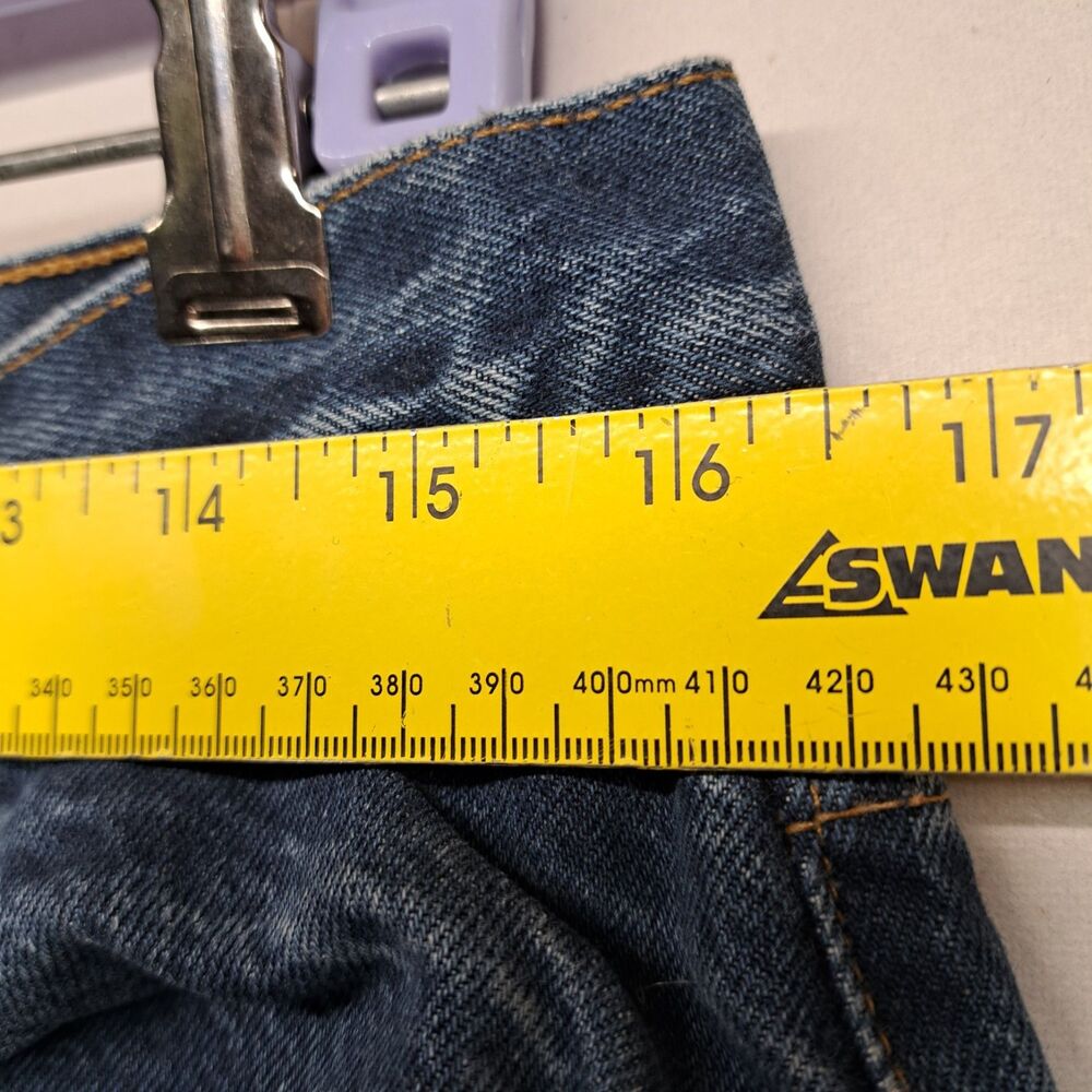 Vintage GAP Original Fit Ankle Jeans Womens 12 Medium Wash Made in USA Denim - Picture 5 of 7